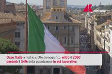Calo demografico, l'Ocse scatta la fotografia del nostro Paese