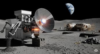 La Cina rivoluzione l'edilizia spaziale con la stampante 3D di mattoni lunari