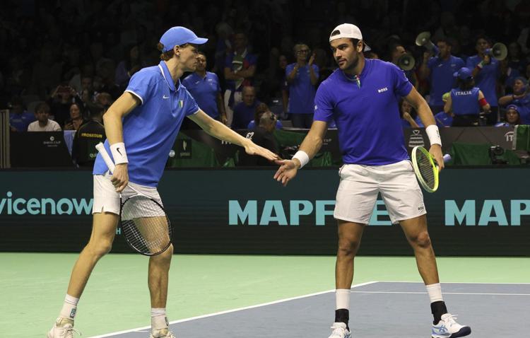 Berrettini e Sinner - Fotogramma/IPA
