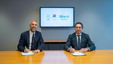 Andrea Varnier, Ceo di Milano Cortina 2026, e Giovanni Battaiola, Presidente di Trentino Marketing