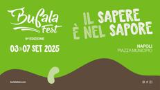 Food, Napoli: dal 3 al 7 settembre torna 'Bufala Fest - Non solo mozzarella'