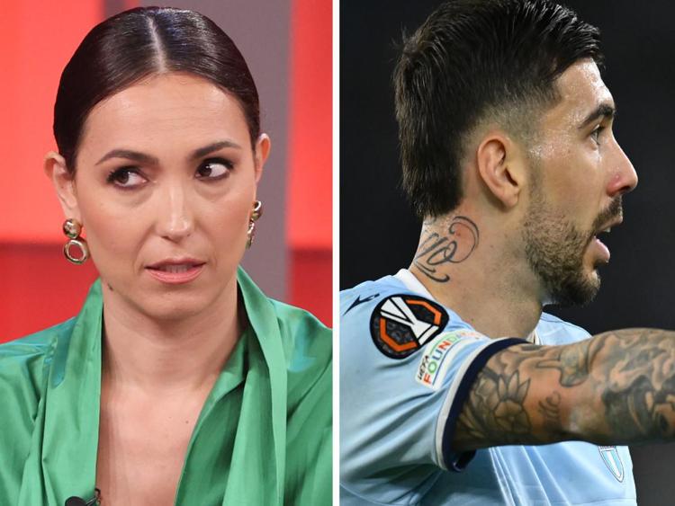 Caterina Balivo e Mattia Zaccagni (Fotogramma/Ipa)