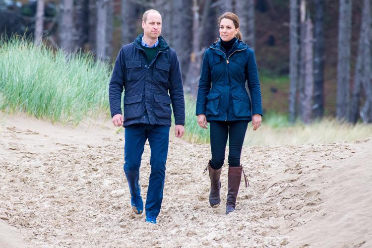Il principe William e la principessa Kate - Ipa