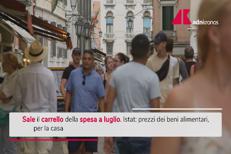 Inflazione, carrello della spesa sempre più caro: +3,2% a luglio