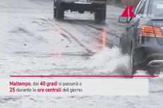 Maltempo a Milano, in due ore quasi 50 mm di pioggia