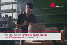 Crolla il numero degli artigiani