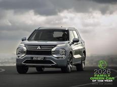 Mitsubishi Outlander e Outlander PHEV incoronati Family Green Car of the Year 2026
