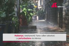 Maltempo su Genova e provincia. Vento fino a 60 km/h a Trieste