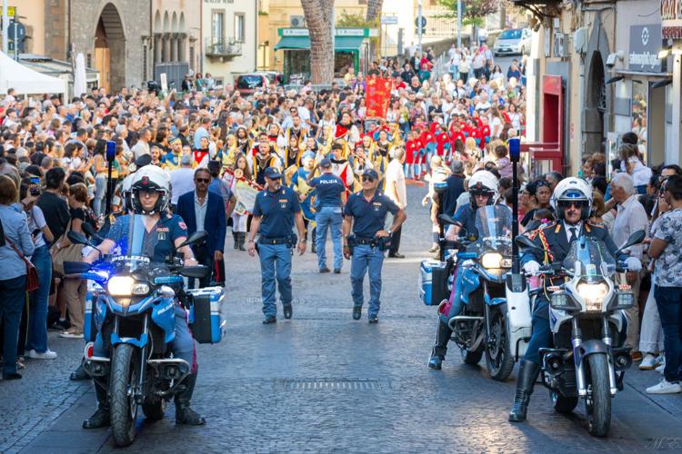 Viterbo, polizia alla Festa di Santa Rosa
