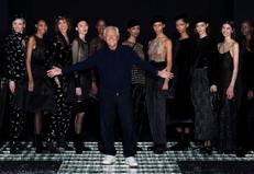Una sfilata di Armani