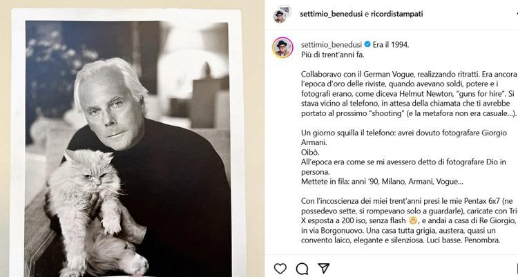 Armani, Benedusi: