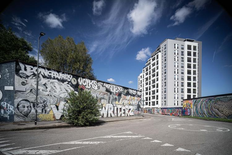 Centro sociale Leoncavallo, gli esterni di via Watteau - Ipa