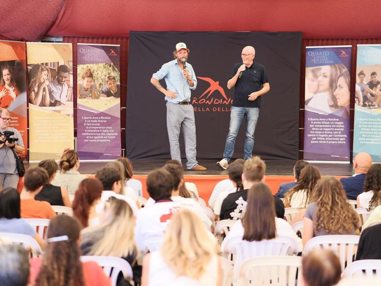 (Jovanotti e Franco Vaccari)