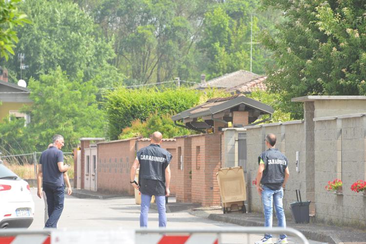 Garlasco, sopralluogo di ris e carabinieri nella villetta dei Poggi - Fotogramma /Ipa