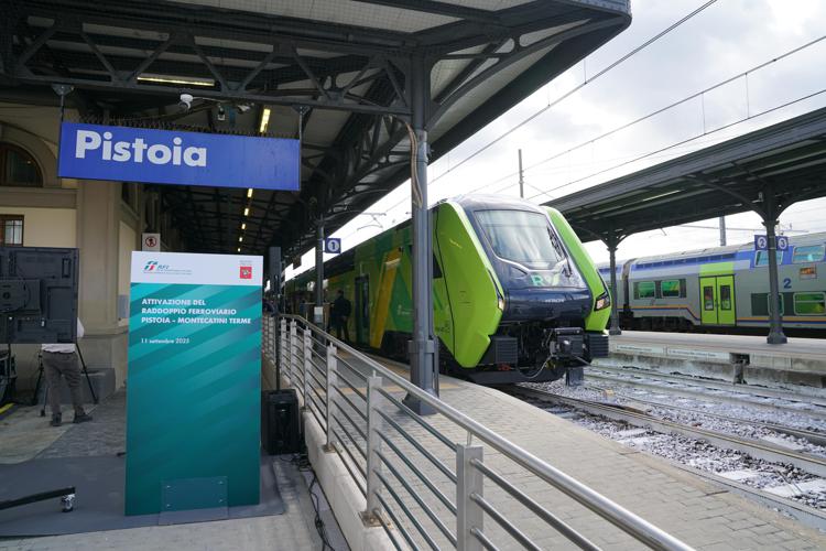 Completato il raddoppio ferroviario tra Pistoia e Montecatini Terme