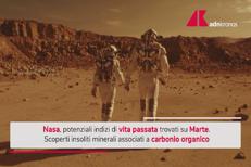 Nasa, su Marte indizi di vita passata