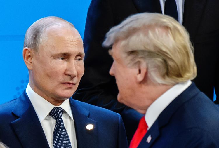 Vladimir Putin e Donald Trump - Ipa/Fotogramma