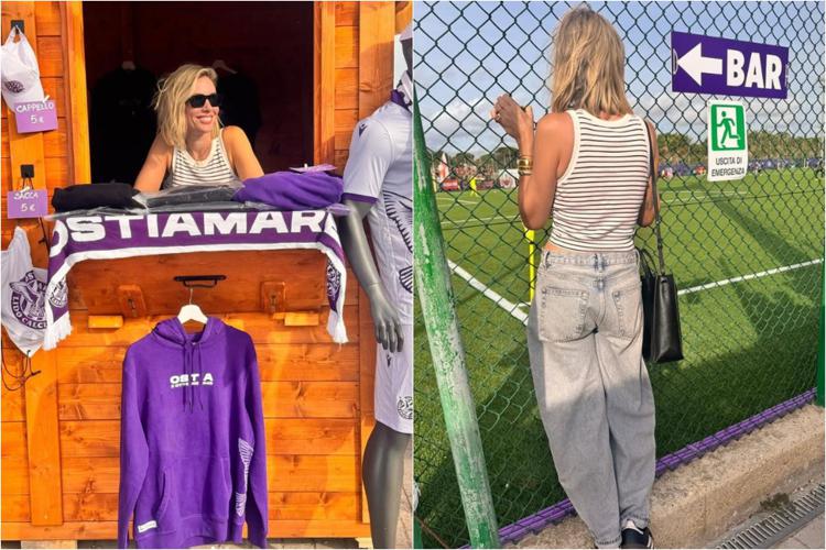 Sarah Felberbaum e l'Ostiamare - Instagram