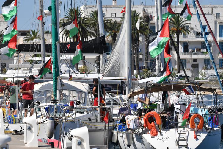 La Global Sumud Flotilla (Afp)