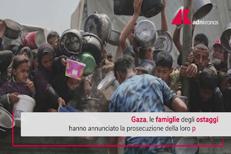 Israele, famiglie ostaggi in protesta contro operazione Gaza City