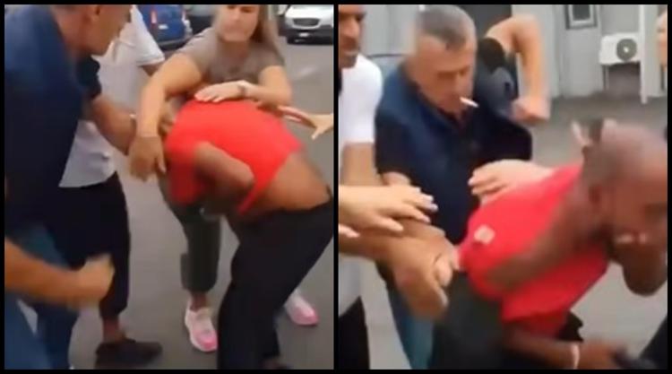 Scontri tra operai e azienda, immagini dal video postato sui social