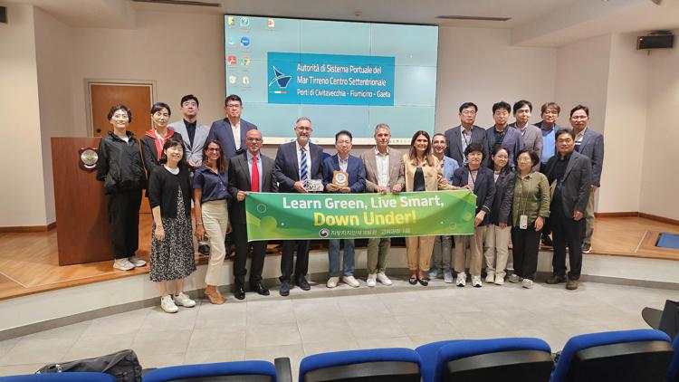 Sostenibilità, a Civitavecchia incontro tra AdSP e delegazione governativa Corea del Sud