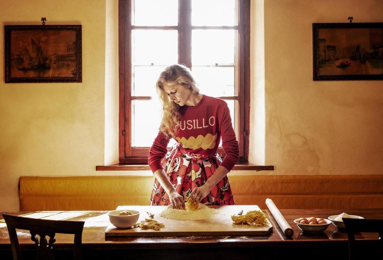Uno degli scatti della mostra 'Italia di moda'