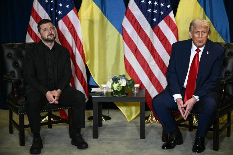 Zelensky e Trump