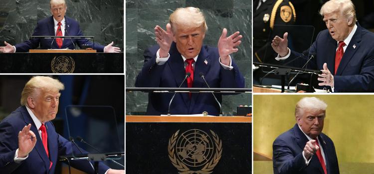 Il discorso all'Onu di Trump