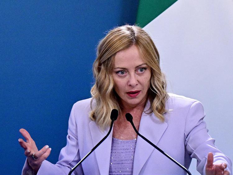 Giorgia Meloni (Afp)