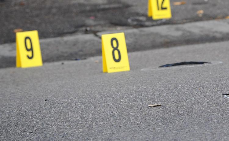 Rilievi della scientifica, immagine d'archivio (Fotogramma)