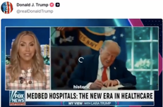 Trump pubblica (e cancella) un video complottista generato dall'IA