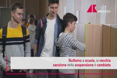 Bullismo, come cambia la vecchia sanzione della sospensione: le novità