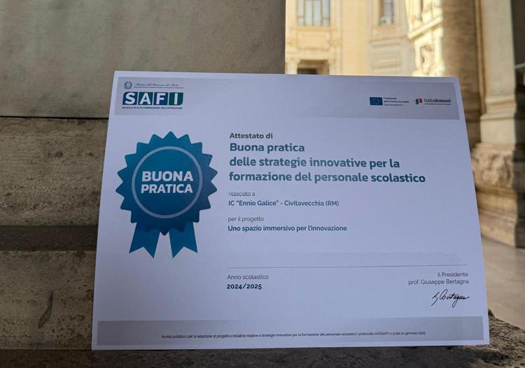 Scuola, l'istituto Galice di Civitavecchia premiato al ministero