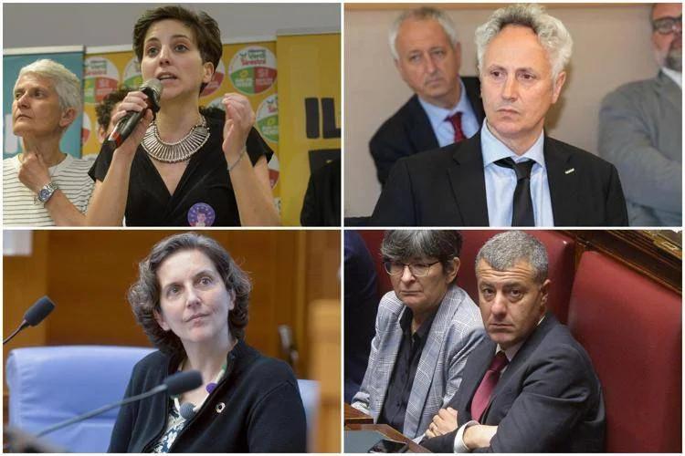 Benedetta Scuderi, Marco Croatti, Annalisa Corrado e Arturo Scotto - Ipa/Fotogramma e Instagram