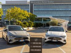 Mercedes-Benz CLA 250+ elettrica: la sfida al GRA vinta con oltre 700 km di autonomia