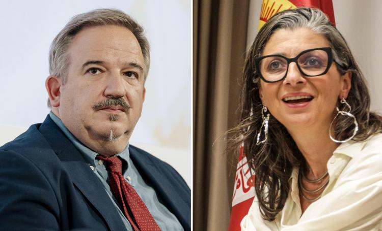 Luca Telese e Francesca Albanese