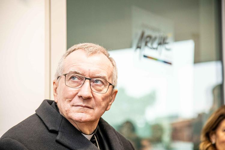 Il cardinale Parolin - Fotogramma