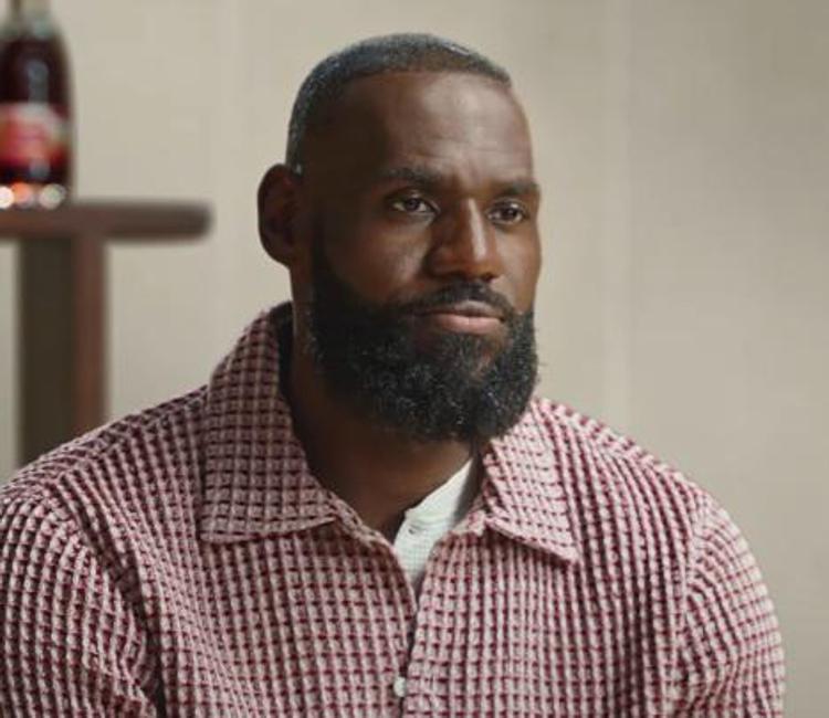 LeBron James nello spot