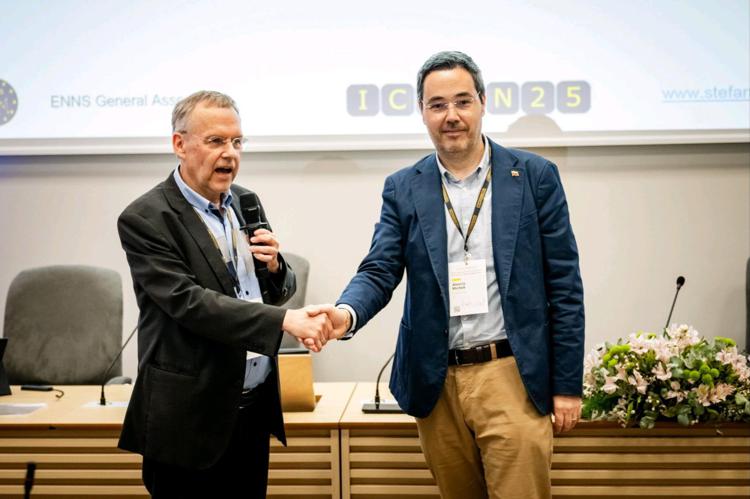 (Il momento dell'elezione di Alessio Micheli)