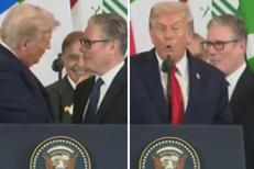 Trump e Starmer