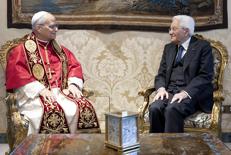 Papa Leone e Mattarella - Quirinale