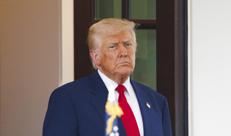 Il presidente americano Donald Trump  - (Afp)