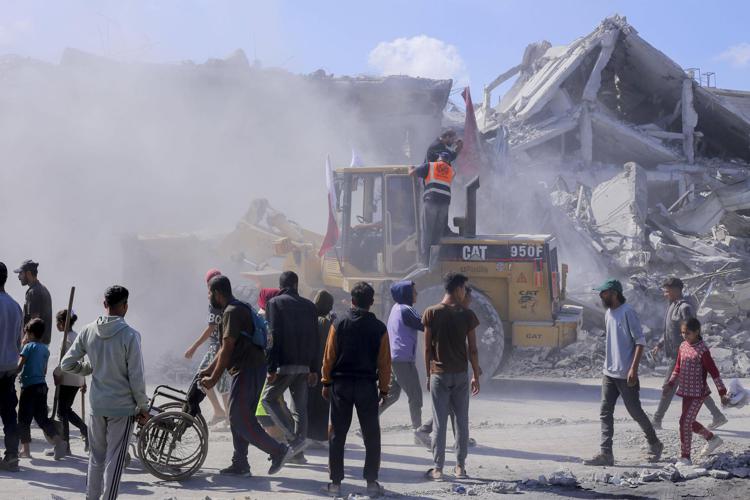 Rimozione delle macerie a Gaza - Fotogramma /Ipa