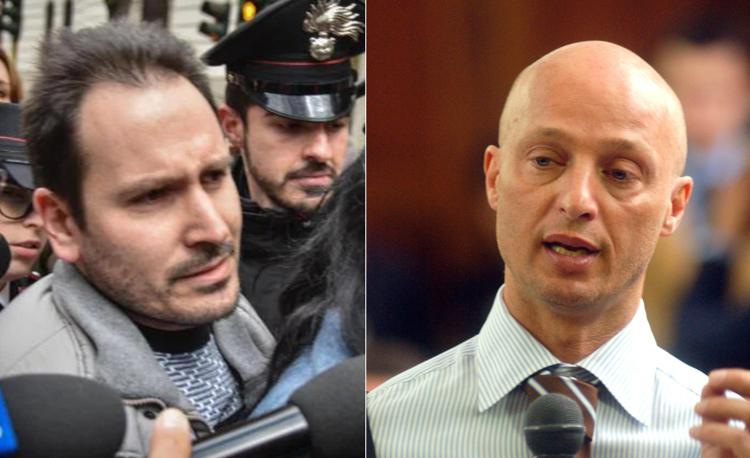 Andrea Sempio e l'avvocato Liborio Cataliotti
