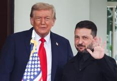 Trump e Zelensky