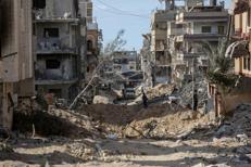 Macerie a Gaza - (Afp)