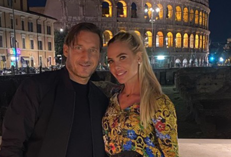 Totti e Ilary Blasi - Fotogramma/ipa