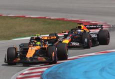 Norris e Verstappen - Afp