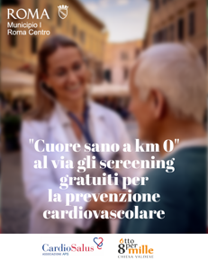 Al Municipio I Roma prosegue 'Cuore sano a Km 0', Bonaccorsi 'progetto unisce prossimità e diagnosi'